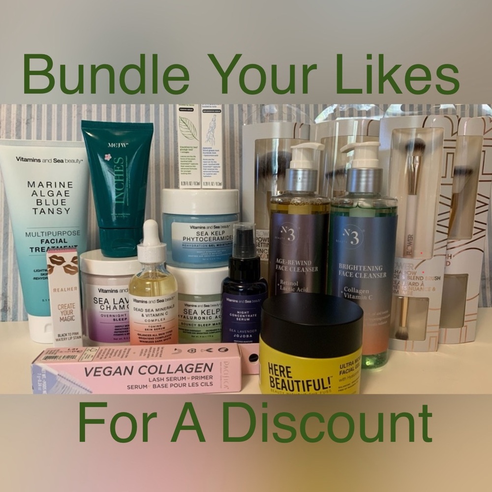 BUNDLE SKIN CARE AND MAKEUP FROM MY CLOSET FOR A DISCOUNT & SAVE ON SHIPPING!